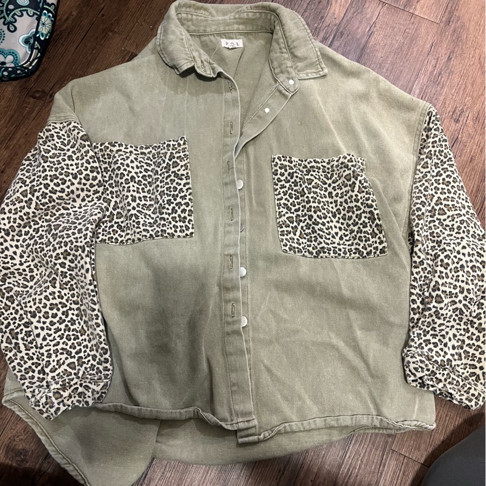 POL leopard shacket - image 1
